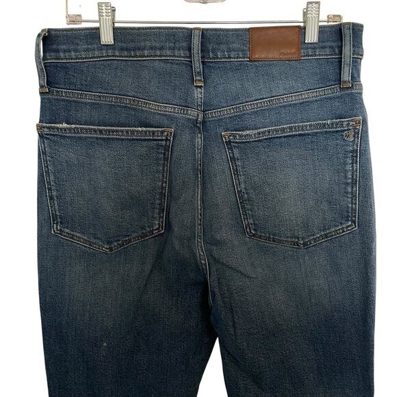 Madewell Slim Demi-Boot Jeans Northaven Wash High Rise Womens Size 30 $128 - Picture 8 of 13